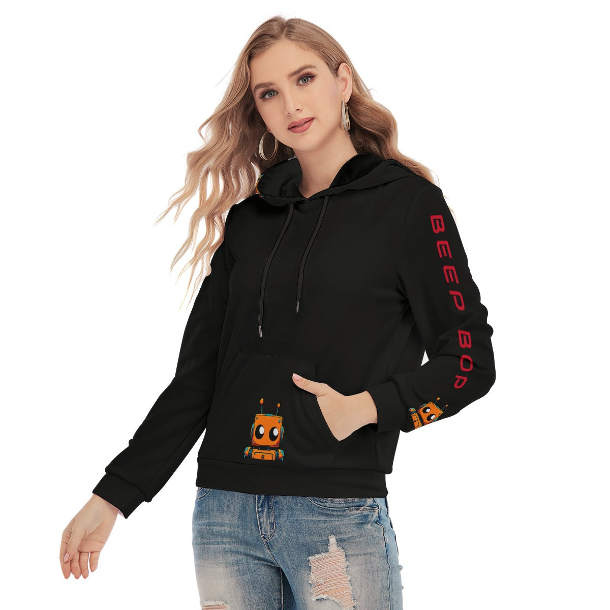 BEEP BOP USA Pullover Hoodie