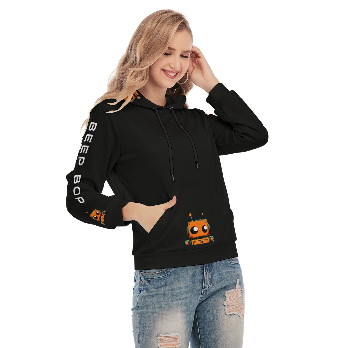 BEEP BOP USA Pullover Hoodie
