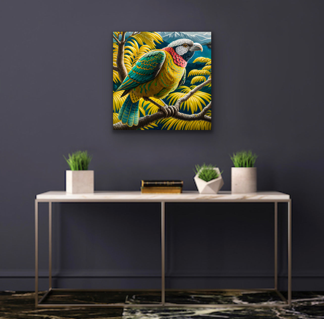 Canvas Print by Ana Couper (No 1) NZ Birds Collection