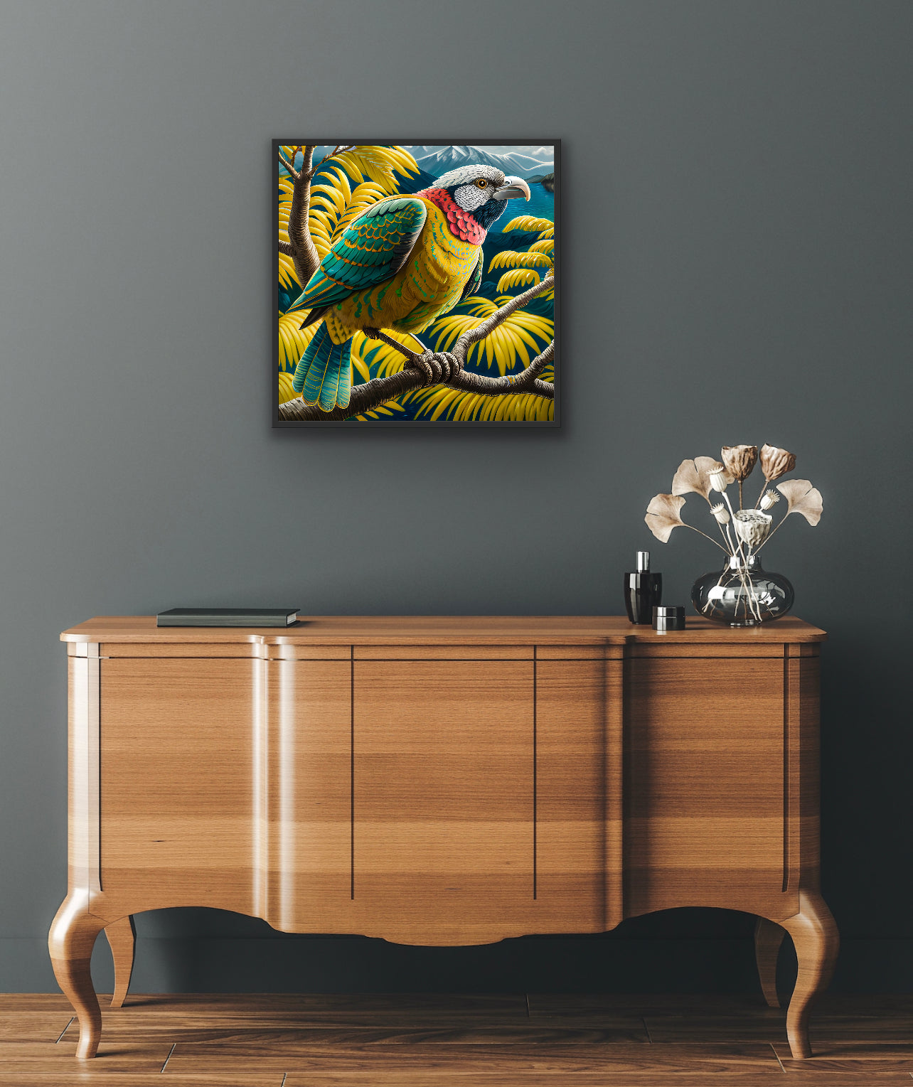 Canvas Print by Ana Couper (No 1) NZ Birds Collection