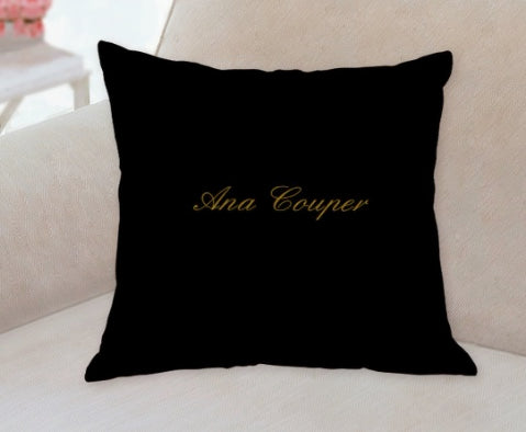 World DNA Girl Throw Pillow Ana Couper (No 3). NZ Made