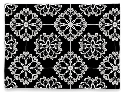 BLANKET Baroque Black Ana Couper (No 26).
