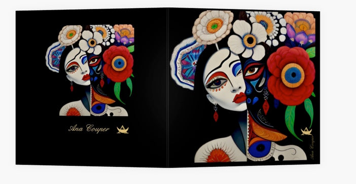 AC Indigenous Girl Series (NO 5) X 10 CARDS MP