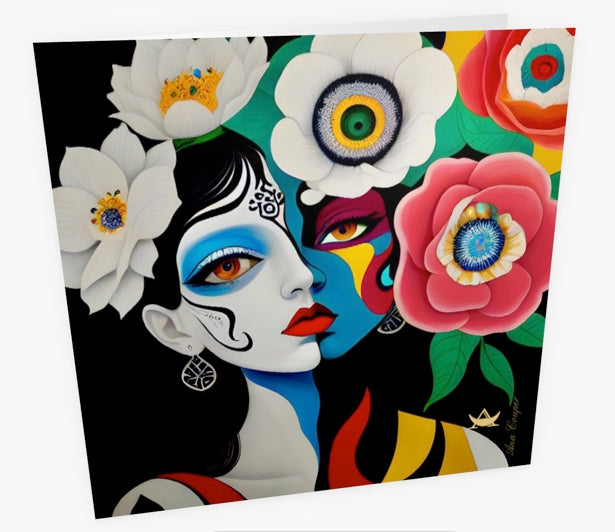 AC Indigenous Girl Series (NO 16) X 10 CARDS MP