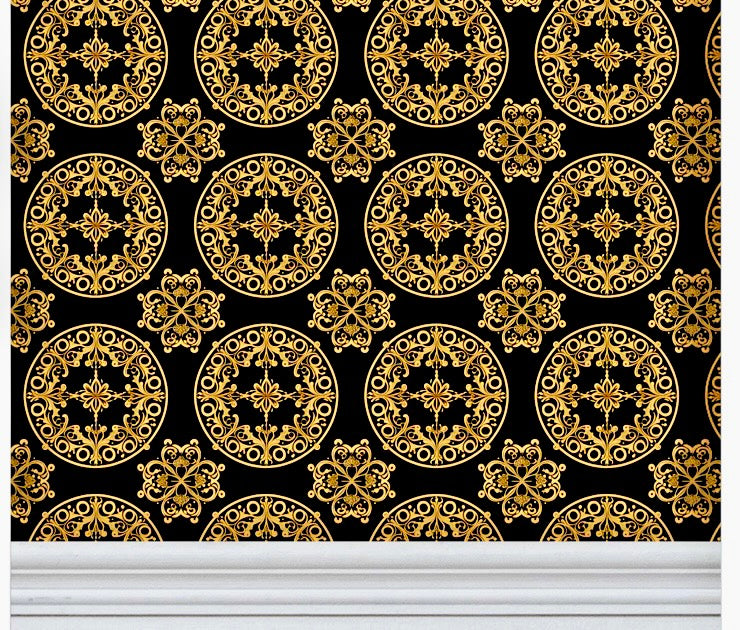 Wallpaper Baroque "Prussia" (No 3) Ana Couper