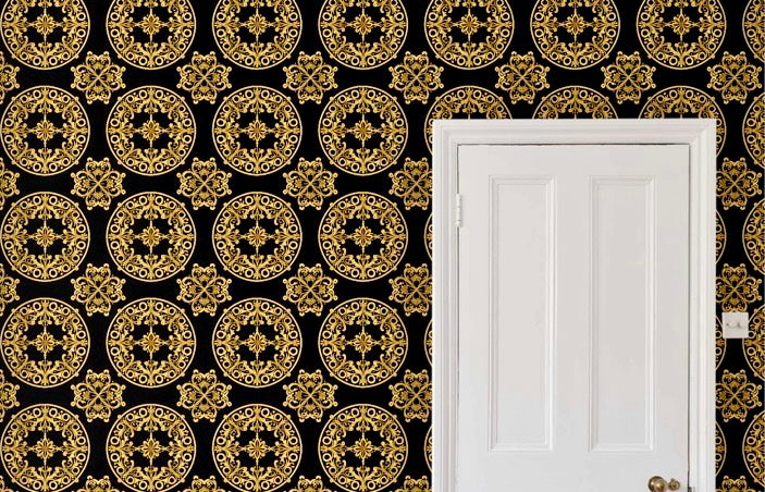 Wallpaper Baroque "Prussia" (No 3) Ana Couper