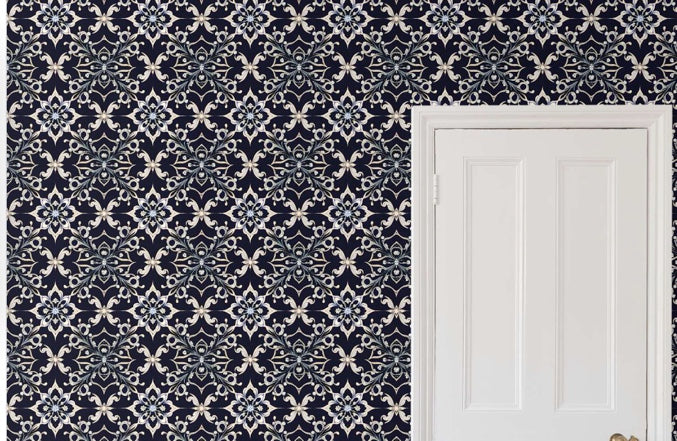 Wallpaper Baroque "Prussia" (No 7) Ana Couper