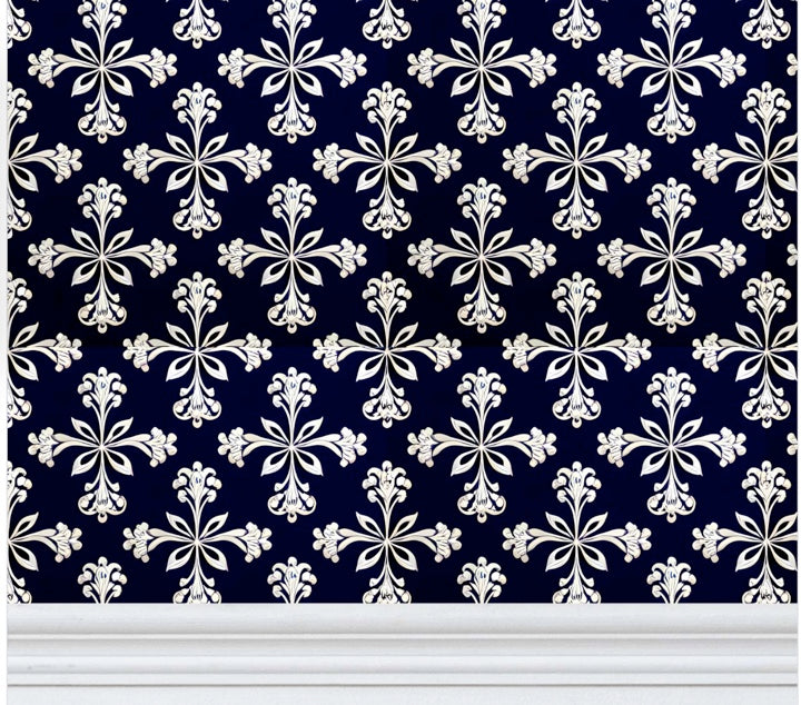 Wallpaper Baroque "Prussia" (No 8) Ana Couper