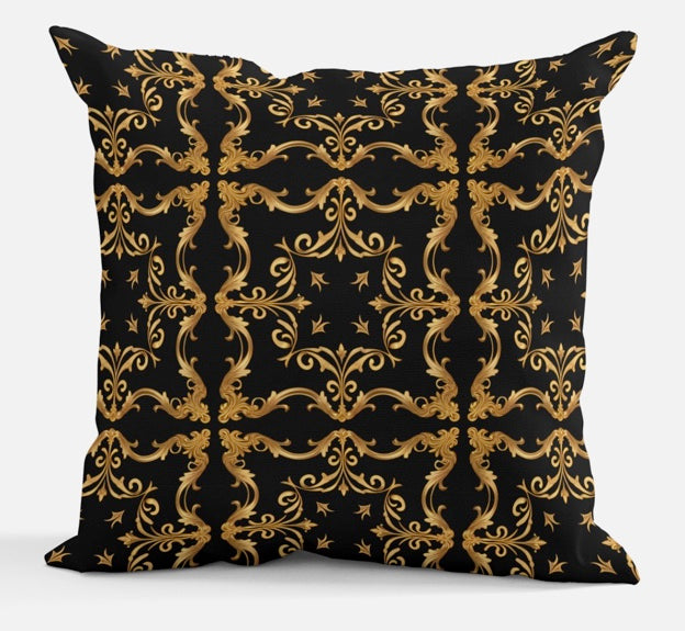 AC Baroque "Prussia VII" Throw Pillow (No 37).