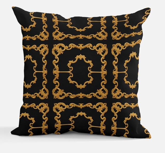 AC Baroque "Prussia VII" Throw Pillow (No 39).