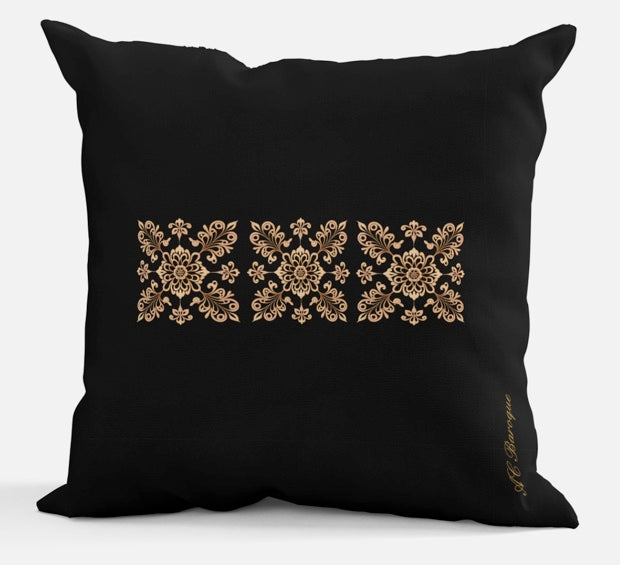 AC Baroque "Prussia VII" Throw Pillow (No 46).