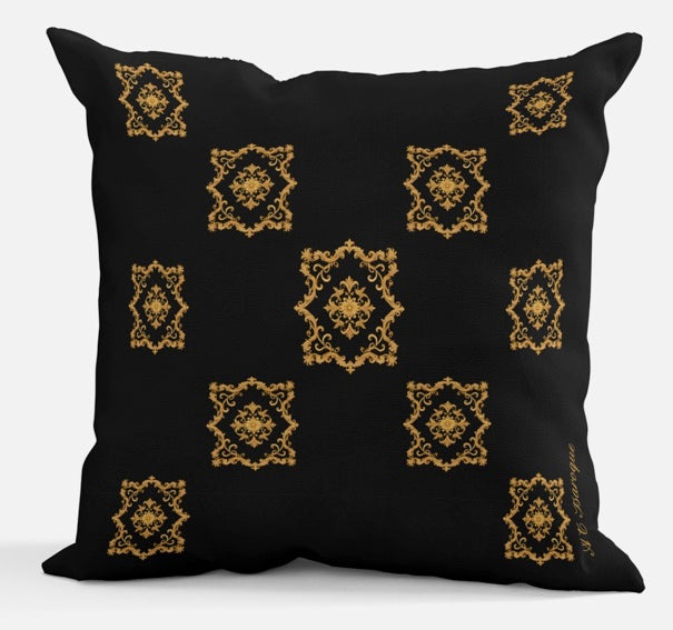AC Baroque "Prussia VII" Throw Pillow (No 52).