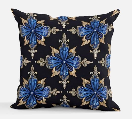 AC Baroque "Prussia V"  Throw Pillow (No 26).