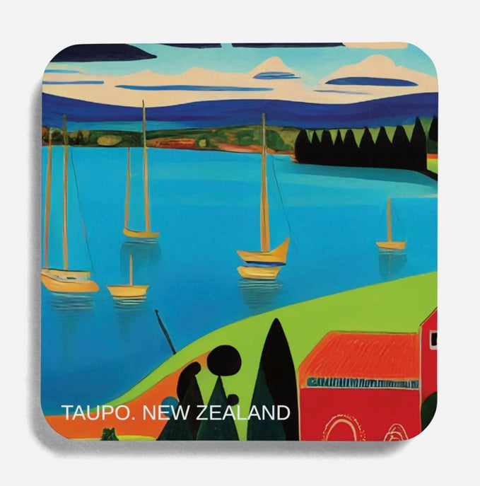 MIXED BULK TAUPO SERIES (NO 26) COASTERS X 10 SETS