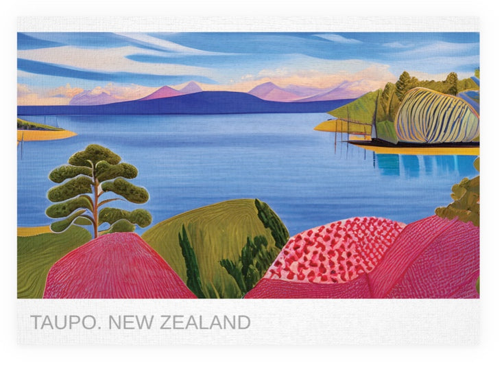 MIXED BULK POSTCARD TAUPO SERIES (NO 32) X 50 POSTCARDS
