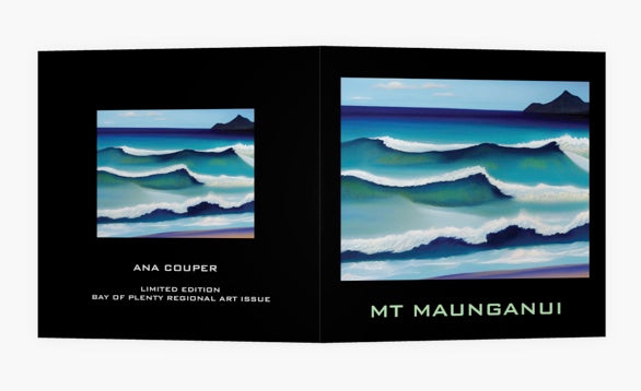 MT MAUNGANUI ART CARD (NO 90) X 10 CARDS