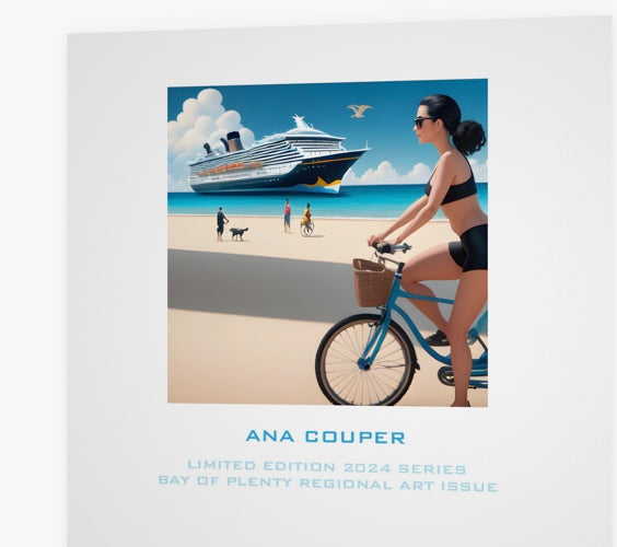 MT MAUNGANUI ART CARD (NO 94) X 10 CARDS