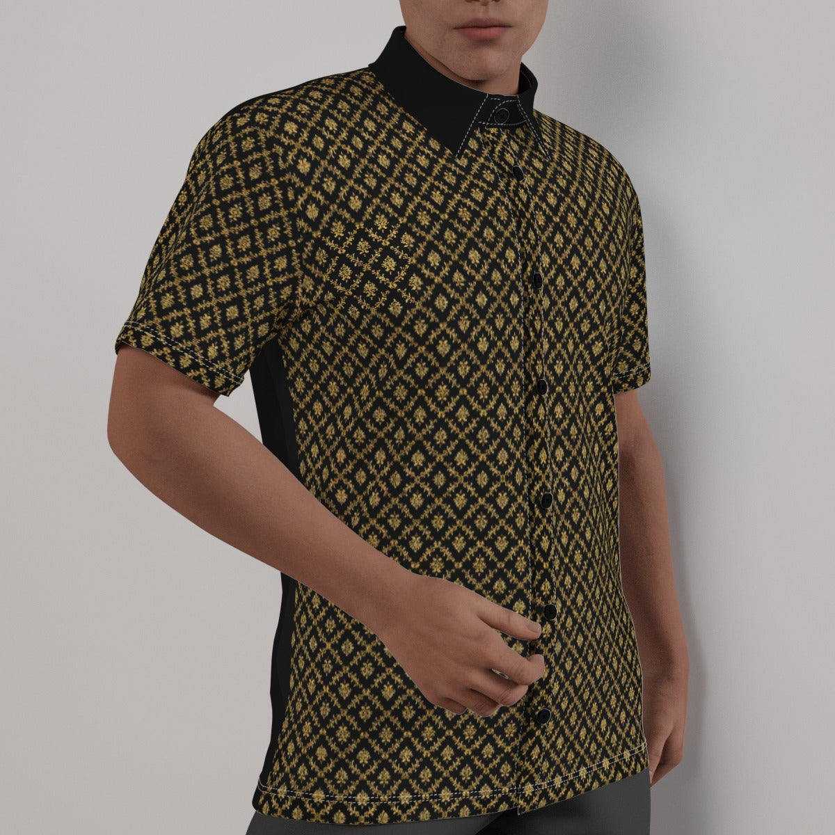 AC BAROQUE All-Over Print Men's Shirt
