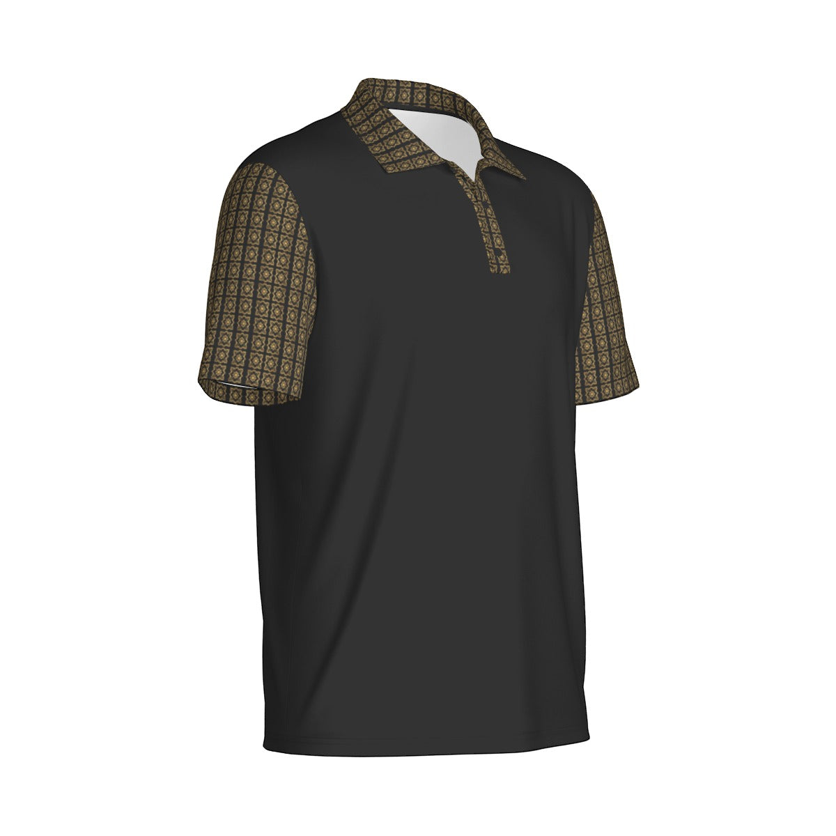 AC BAROQUE Men's Golf Polo Collar Jersey