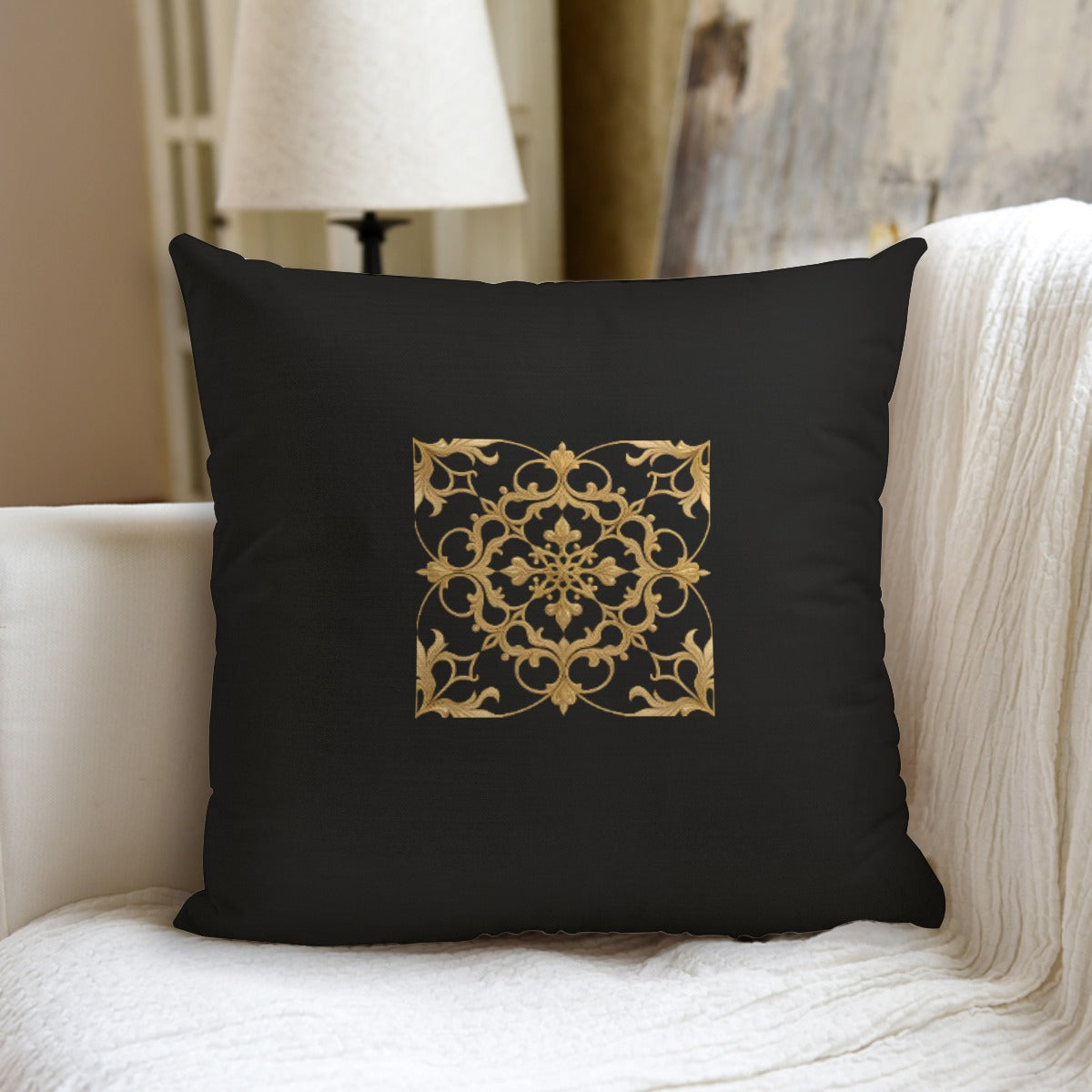 AC BAROQUE All-Over Print couch pillow with pillow Inserts