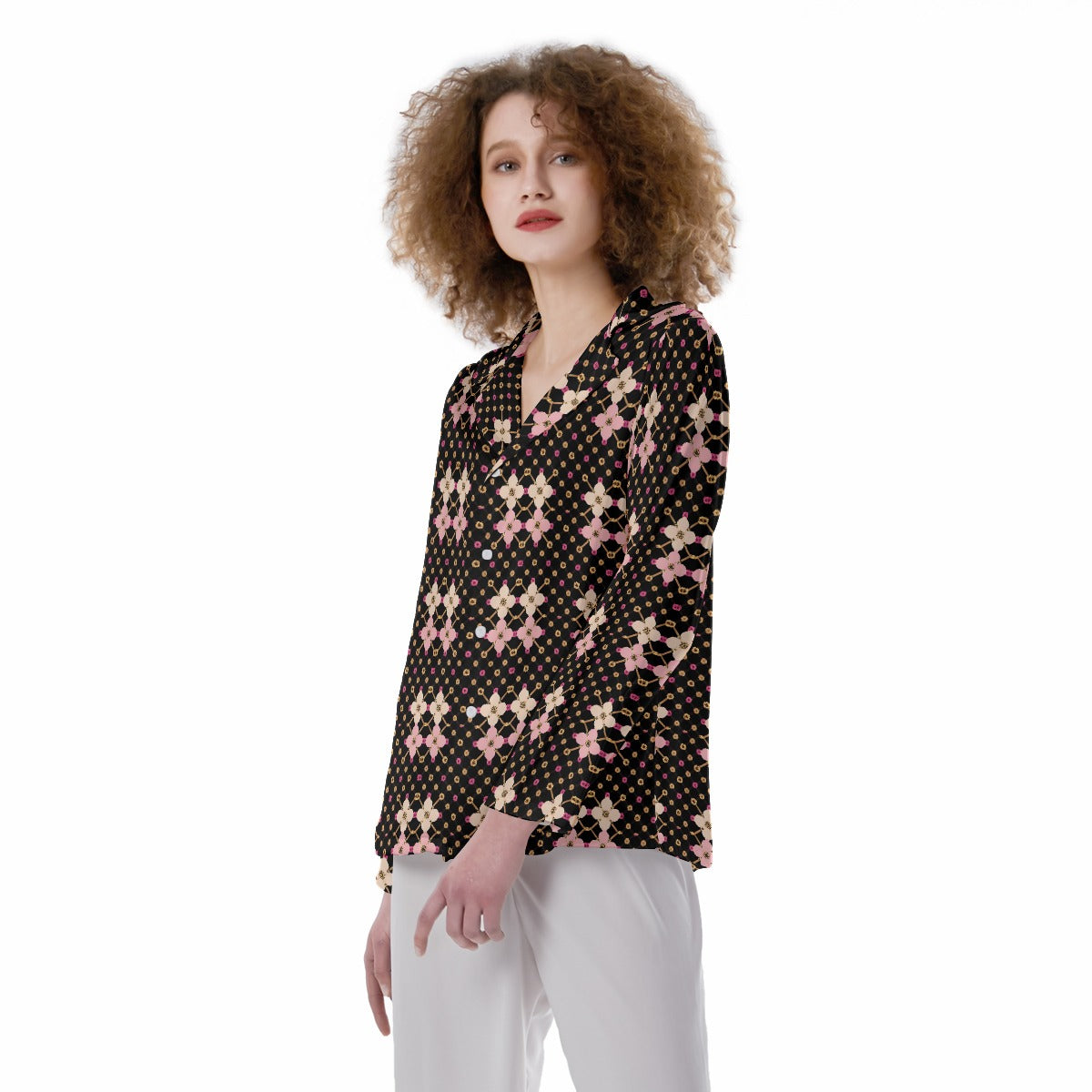 AC KAMI Women's Lapel Pyjamas