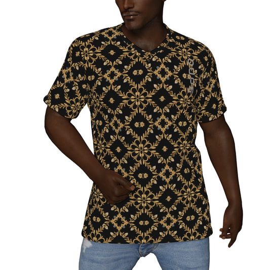 OUPE BAROQUE Men's V-NECK T-SHIRT