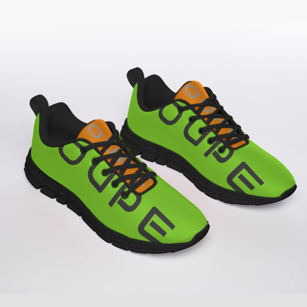 OUPE Men's Sports Shoes With Black Sole