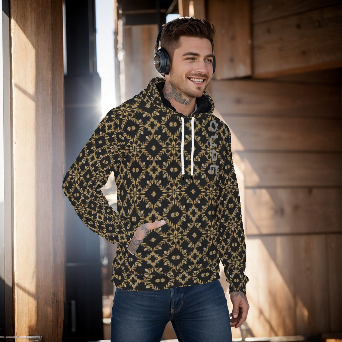 OUPE BAROQUE Men's PULLOVER HOODIE