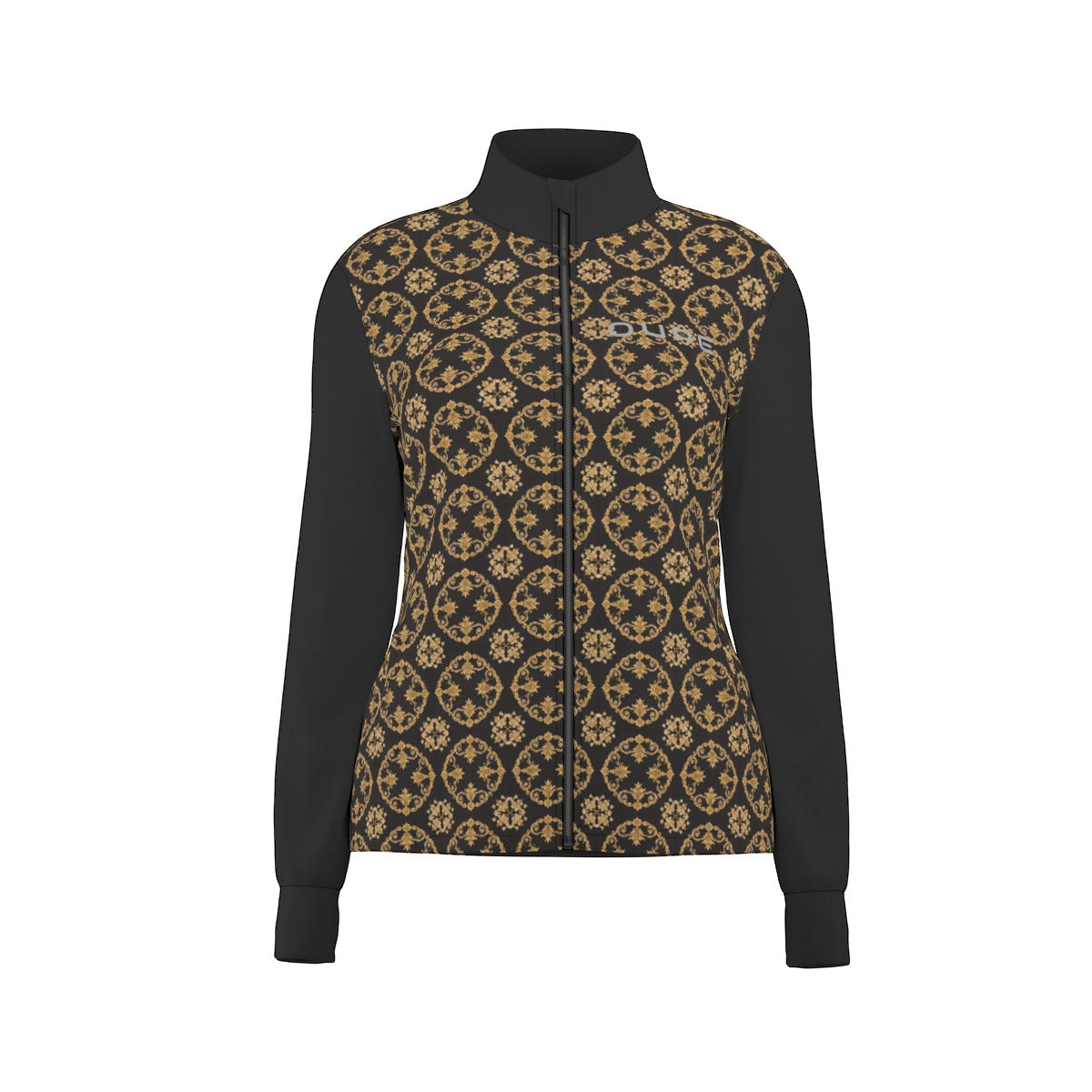 OUPE All-Over Print Women's Long Sleeve Thumbhole Jacket