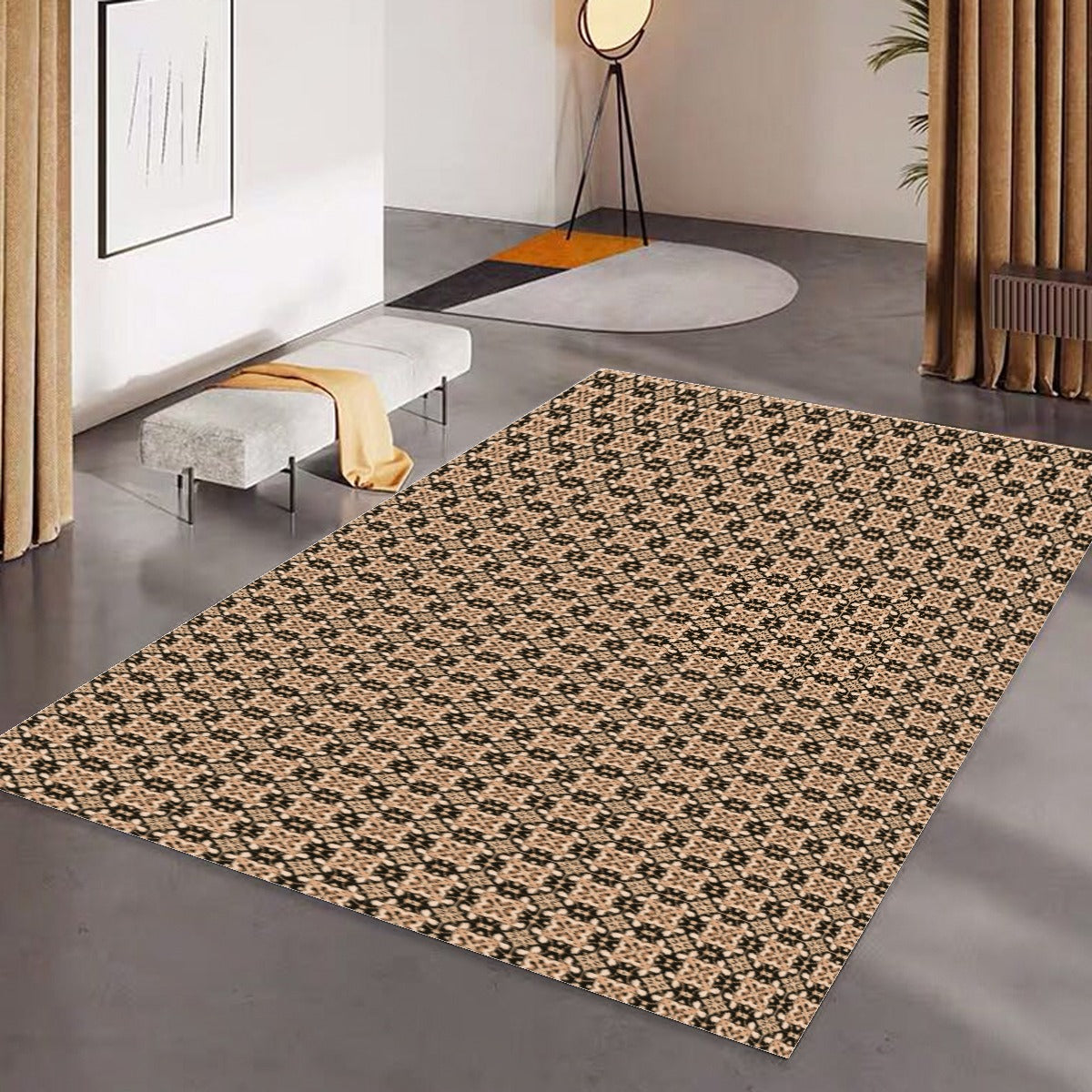 AC BAROQUE Foldable Rectangular Floor Mat