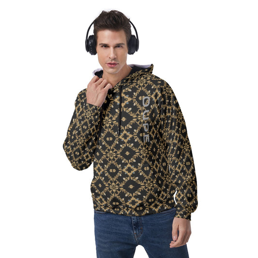 OUPE BAROQUE Men's RAGLAN PULLOVER HOODIE