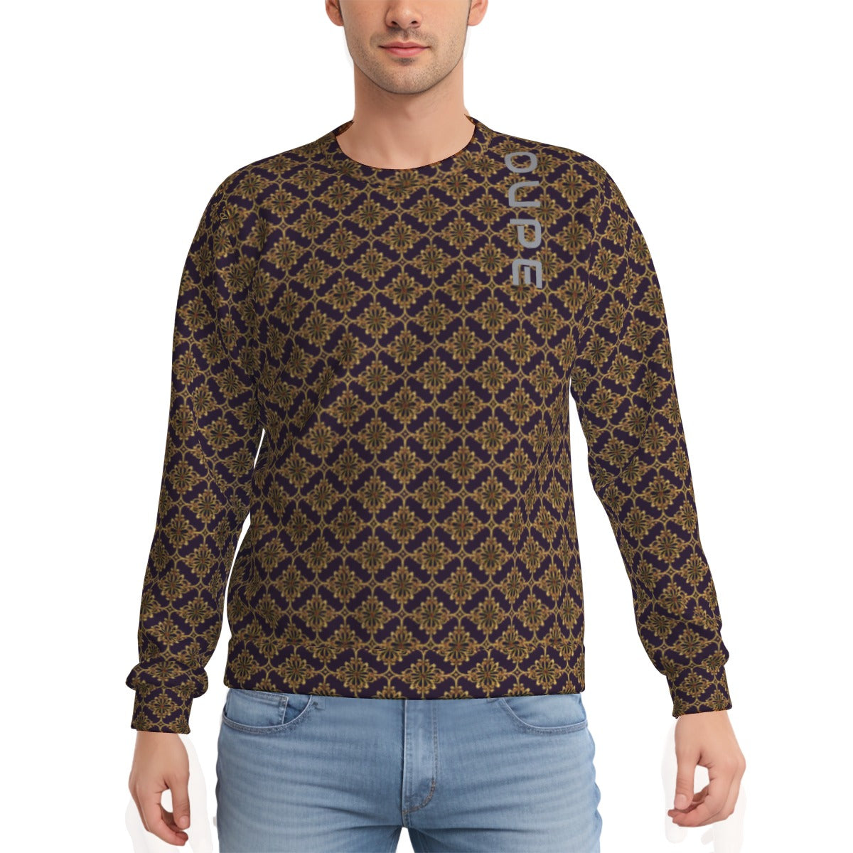 OUPE BAROQUE Men's FLEECE SWEATSHIRT
