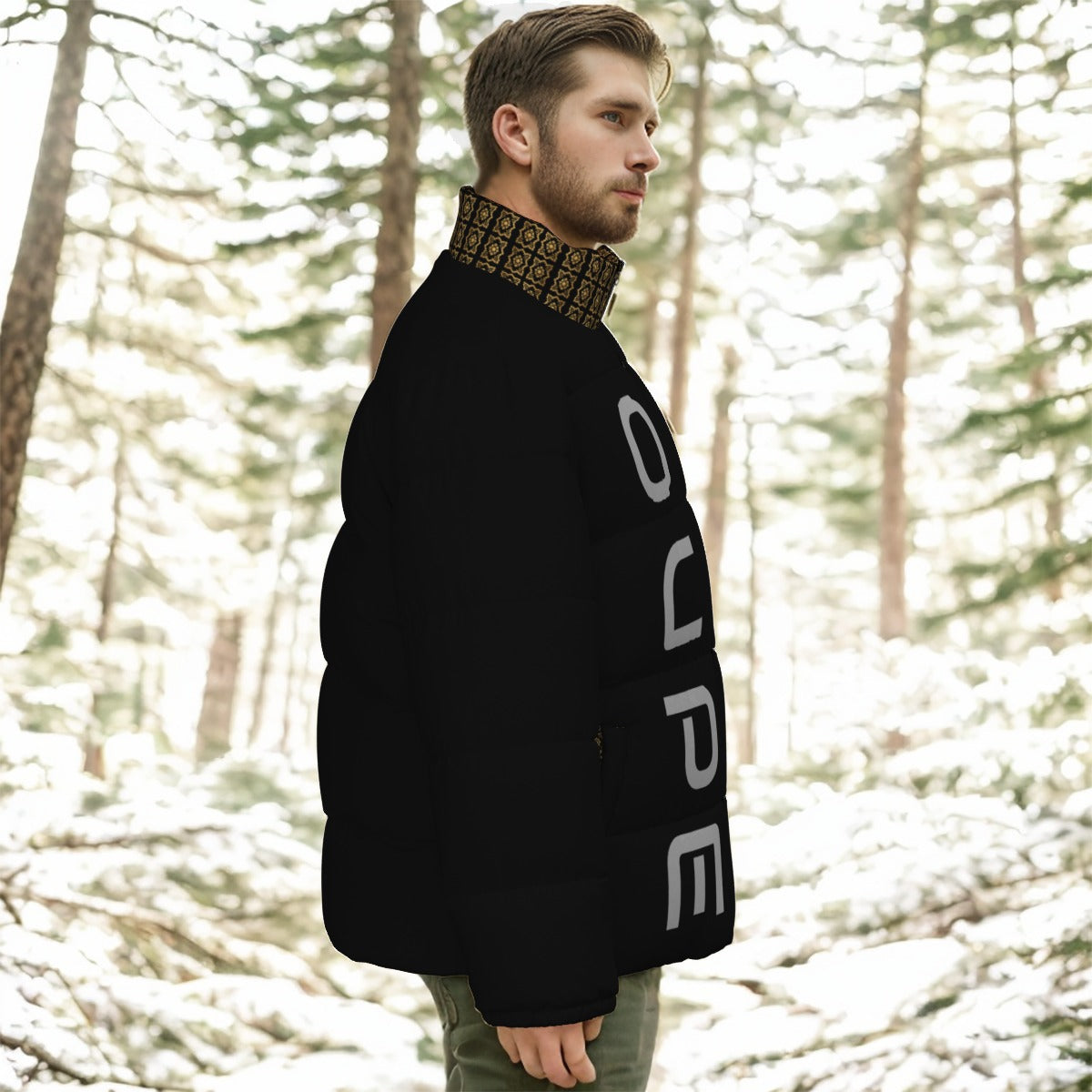 AC BAROQUE "OUPE" SKI Collar Down Jacket