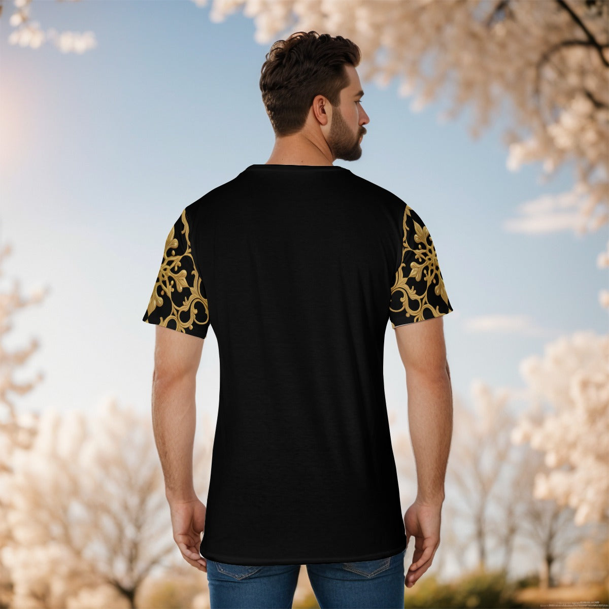 AC BAROQUE All-Over Print Men's O-Neck T-Shirt