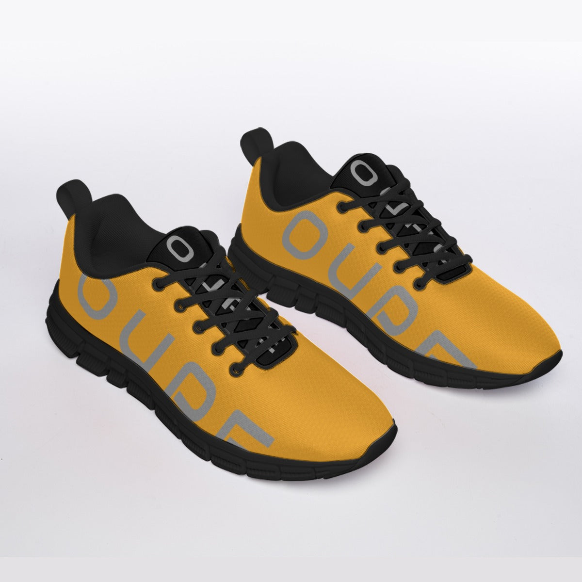 OUPE Men's Sports Shoes With Black Sole