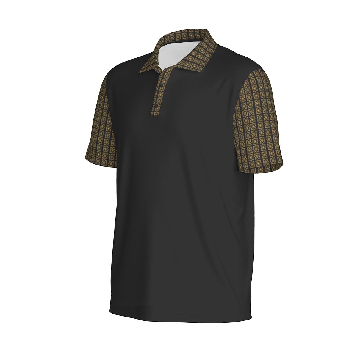 AC BAROQUE Men's Golf Polo Collar Jersey