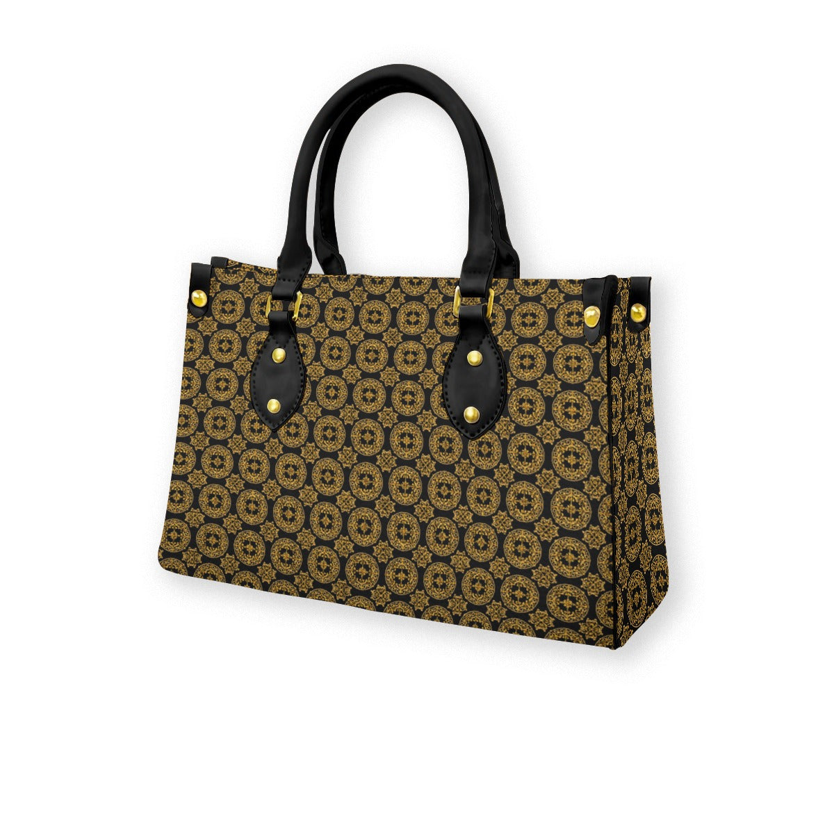 Women's (Ambassador) Tote Bag With Black Handle AC BAROQUE
