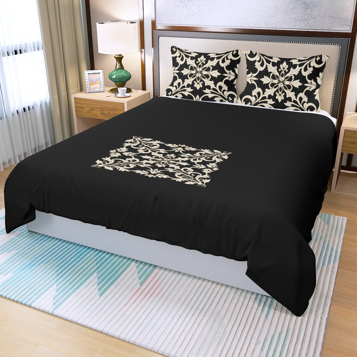AC BAROQUE Three Piece Duvet Cover Set