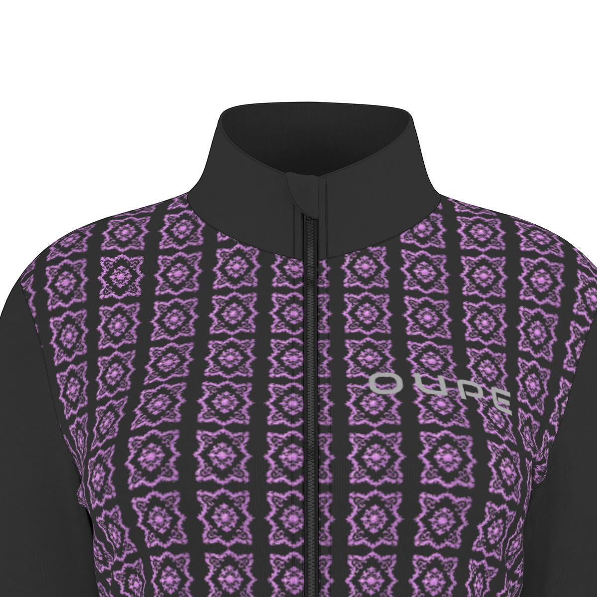 OUPE All-Over Print Women's Long Sleeve Thumbhole Jacket