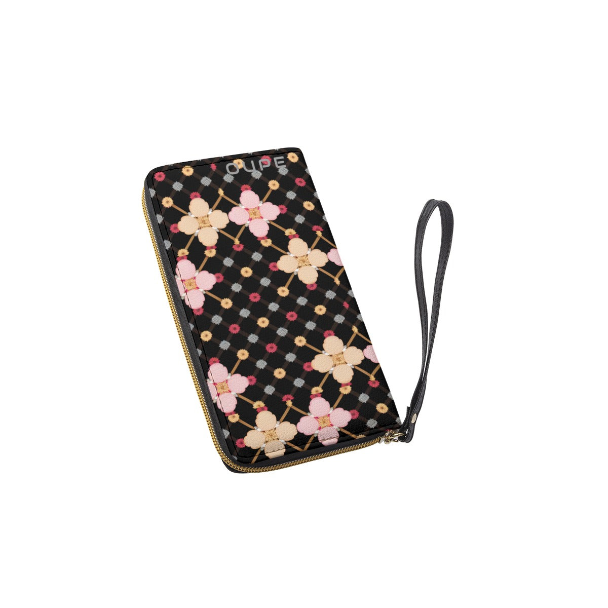 AC KAMI OUPE Long Wallet With Black Hand Strap
