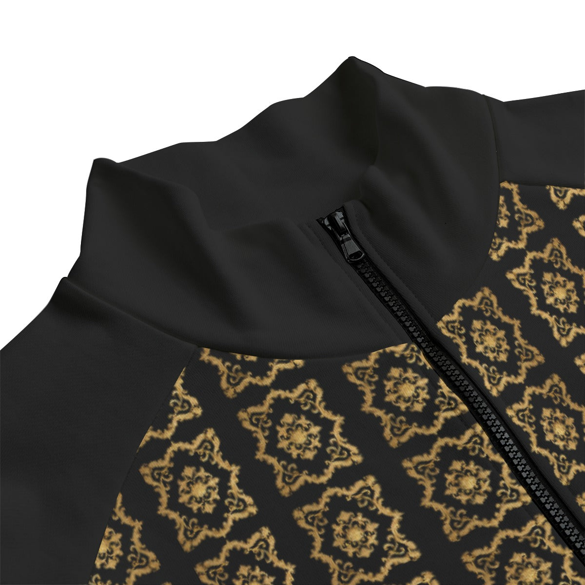 AC BAROQUE Unisex Stand Up Collar Jacket With Raglan Sleeve | 310GSM Cotton