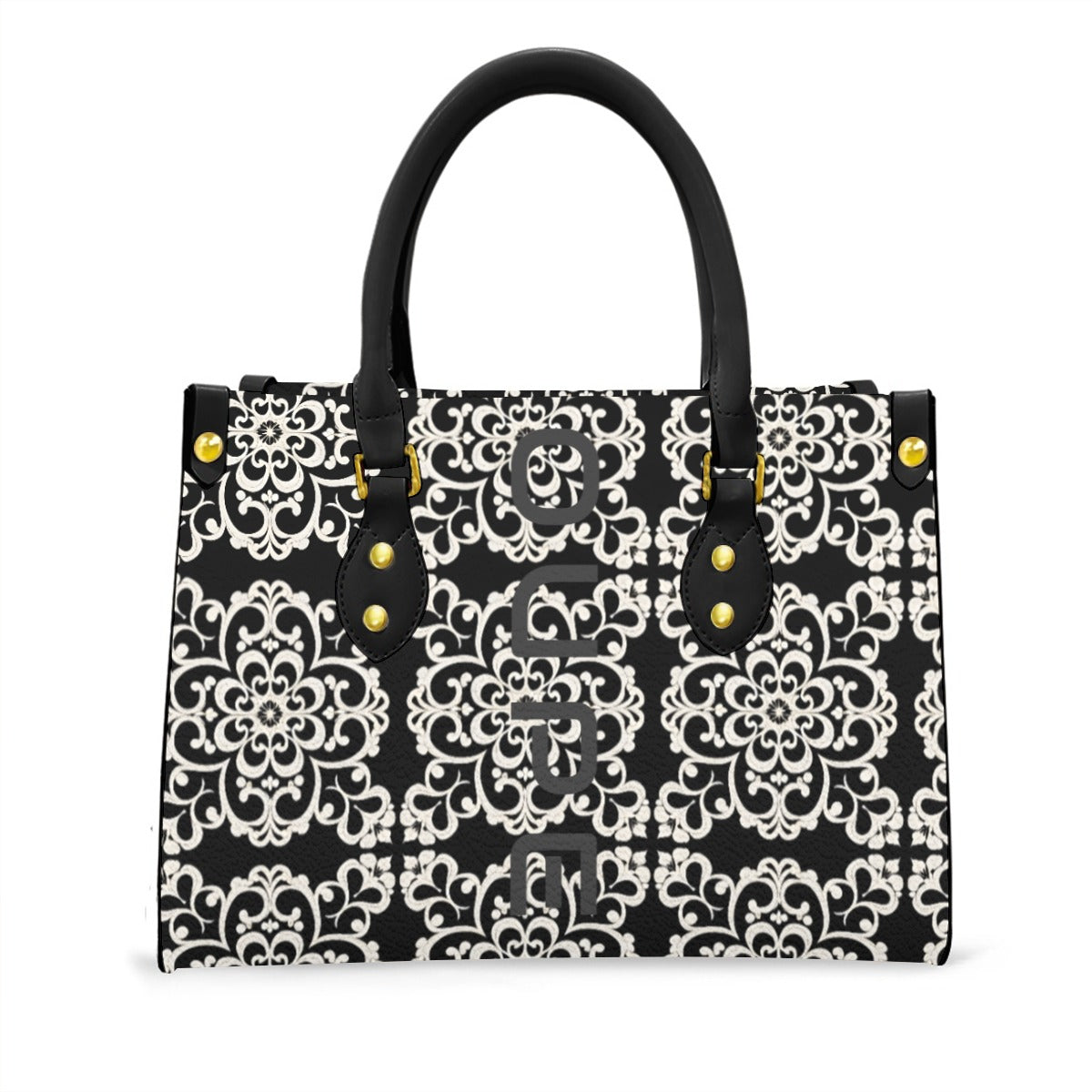 OUPE Women's Tote Bag With Black Handle