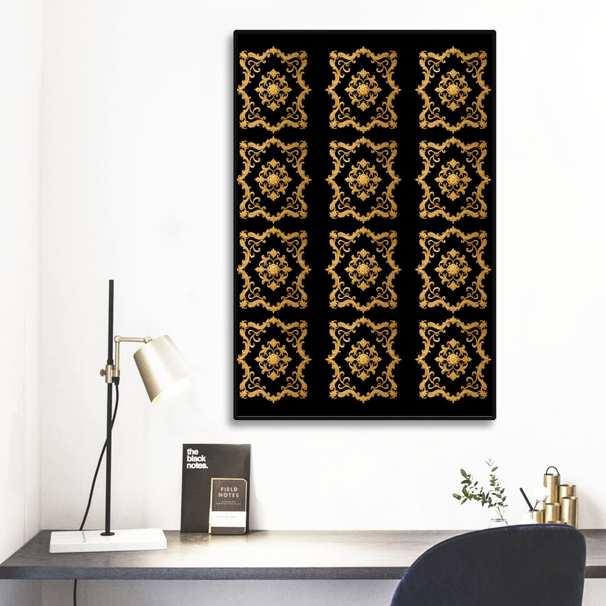 AC BAROQUE Black Frame ART panel
