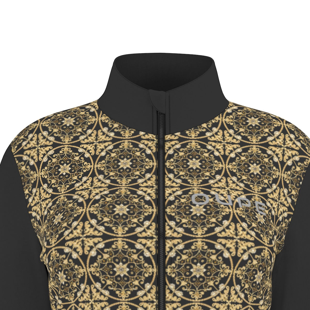 OUPE All-Over Print Women's Long Sleeve Thumbhole Jacket