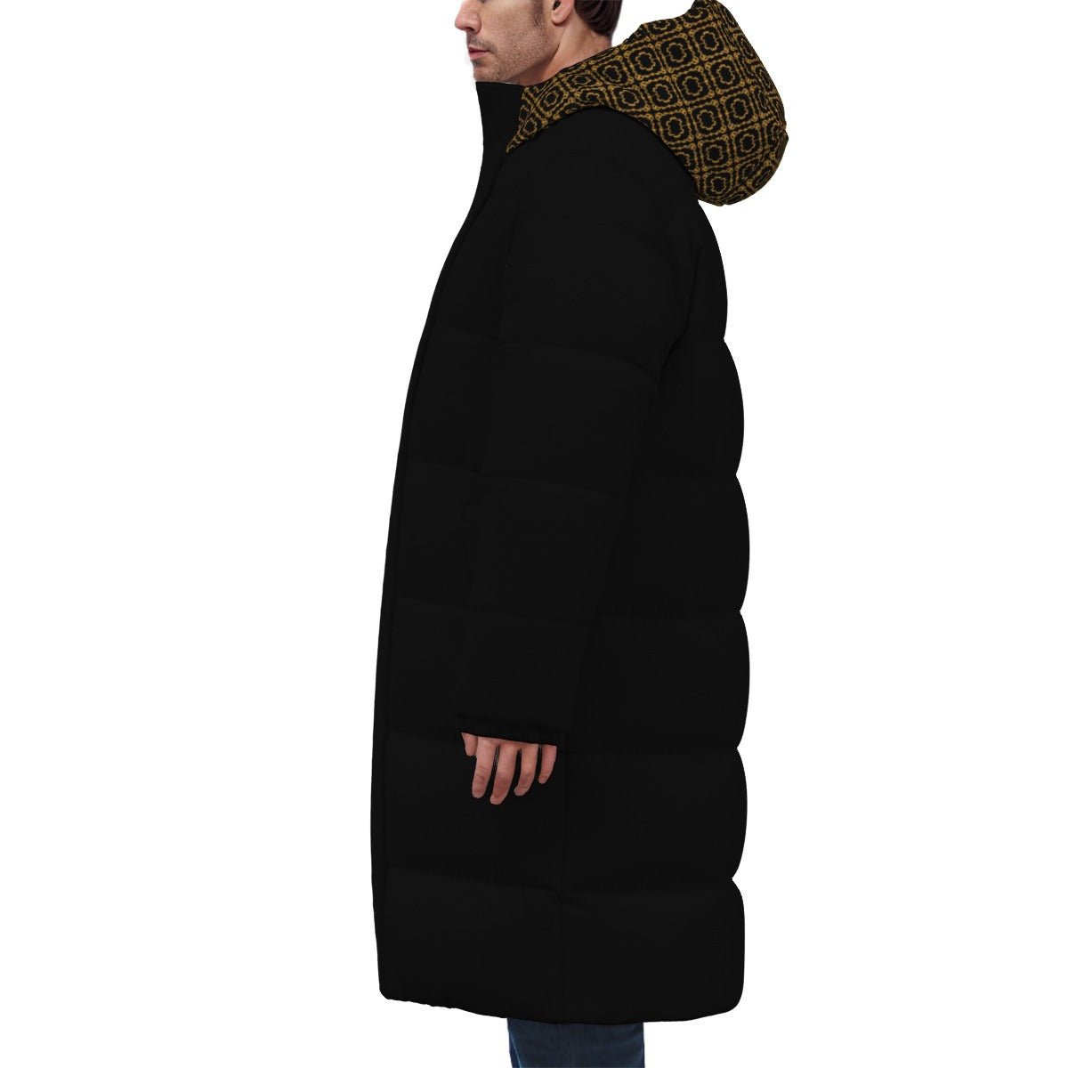 AC BAROQUE (Black) Unisex Long Down Jacket