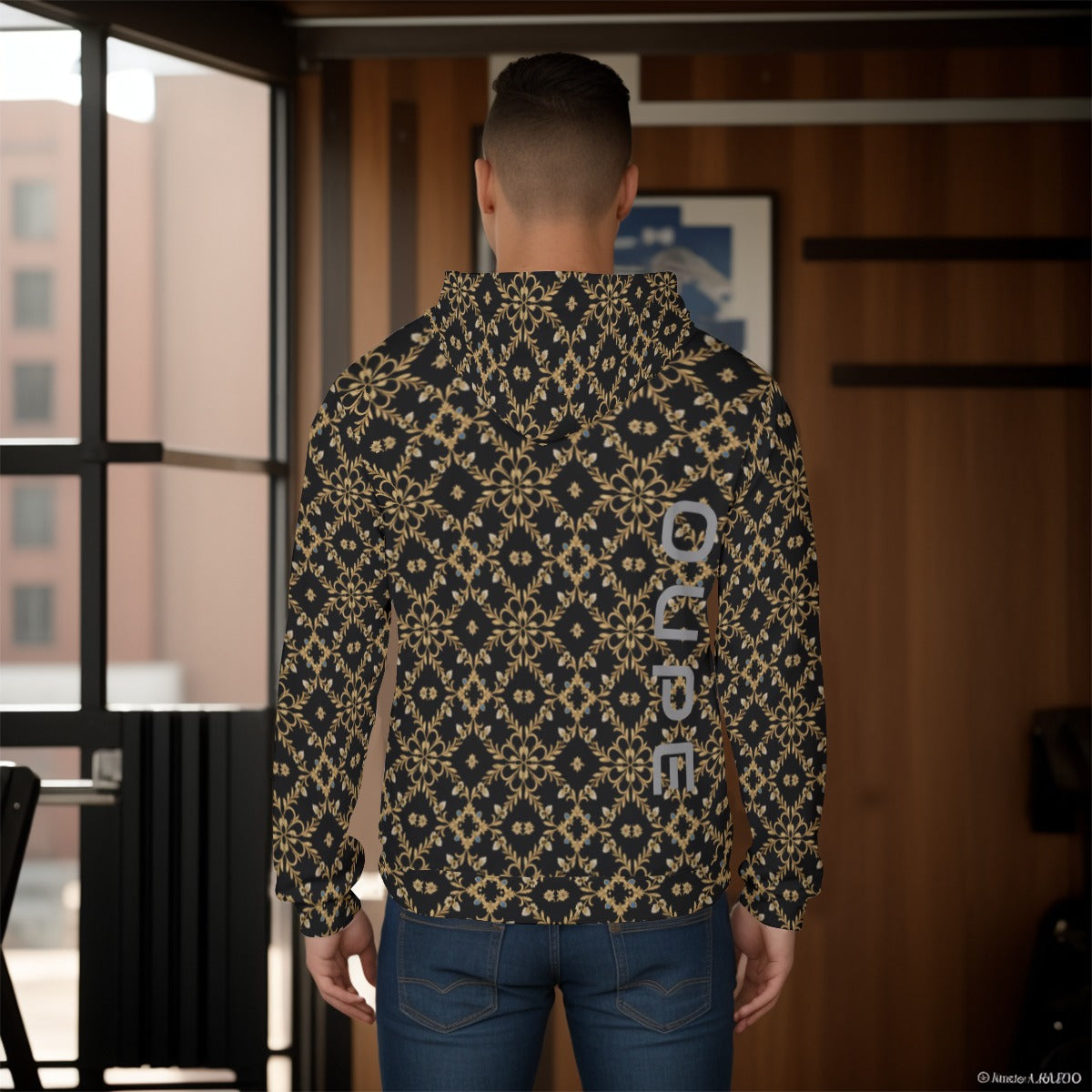OUPE BAROQUE Men's PULLOVER HOODIE