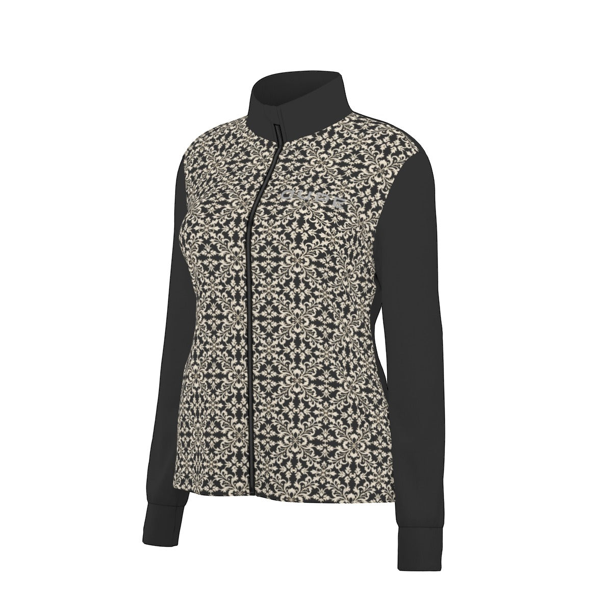 OUPE All-Over Print Women's Long Sleeve Thumbhole Jacket
