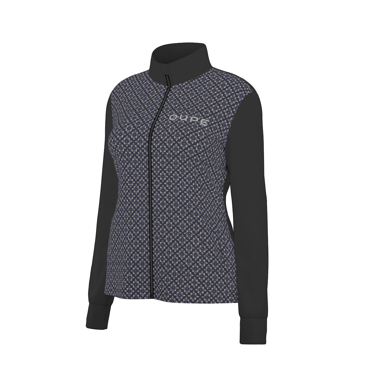 OUPE All-Over Print Women's Long Sleeve Thumbhole Jacket