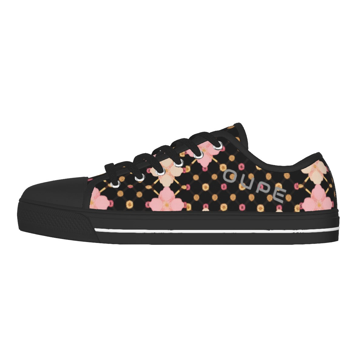 AC KAMI OUPE All-Over Print Women's Low-cut Canvas Shoes