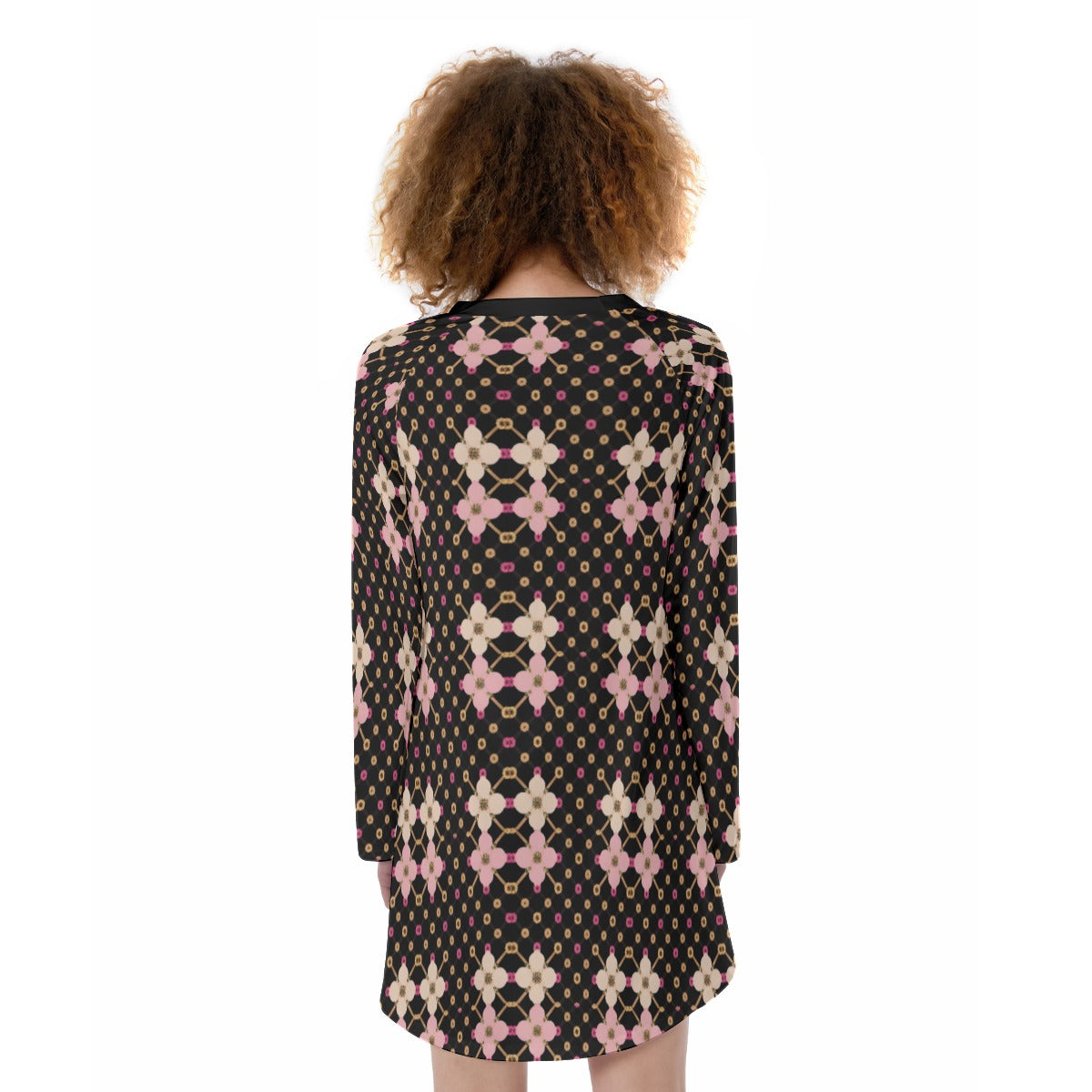 AC KAMI Women's Raglan Sleeve Dress